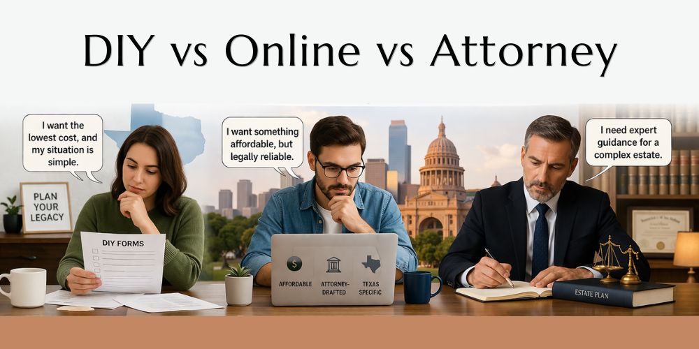 DIY vs Online vs Attorney